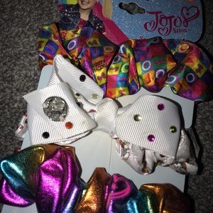 Jojo Siwa Accessories Copy Brand New Jojo Siwa Scrunchie Hair Ties Se Poshmark